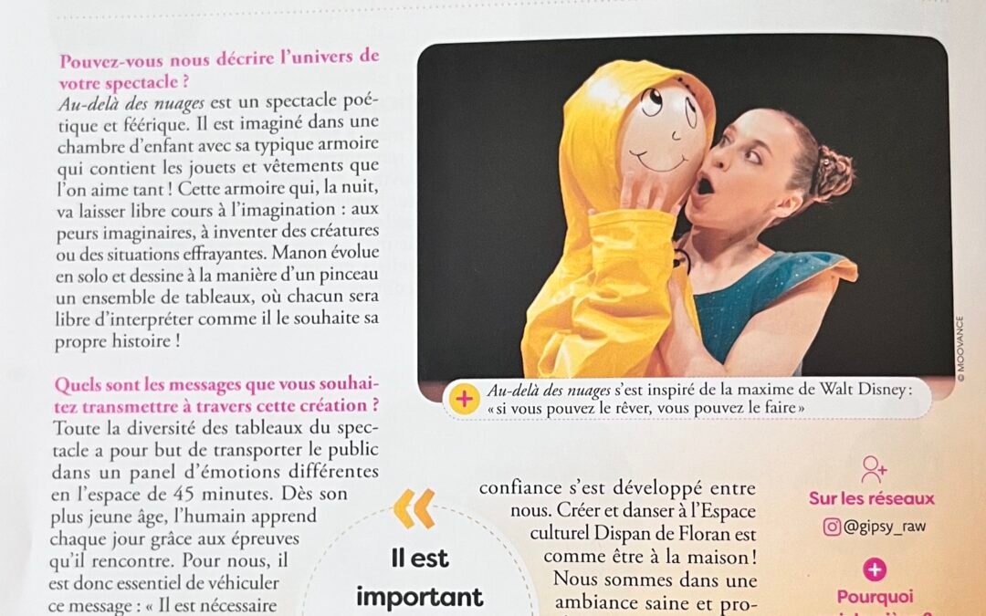 « Au delà des nuages » à l&rsquo;Hay les roses !!