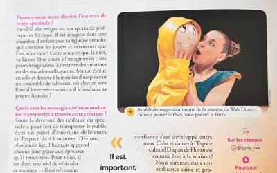 « Au delà des nuages » à l&rsquo;Hay les roses !!