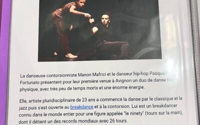 « Après tout » au FESTIVAL OFF AVIGNON, LA PRESSE EN PARLE !!